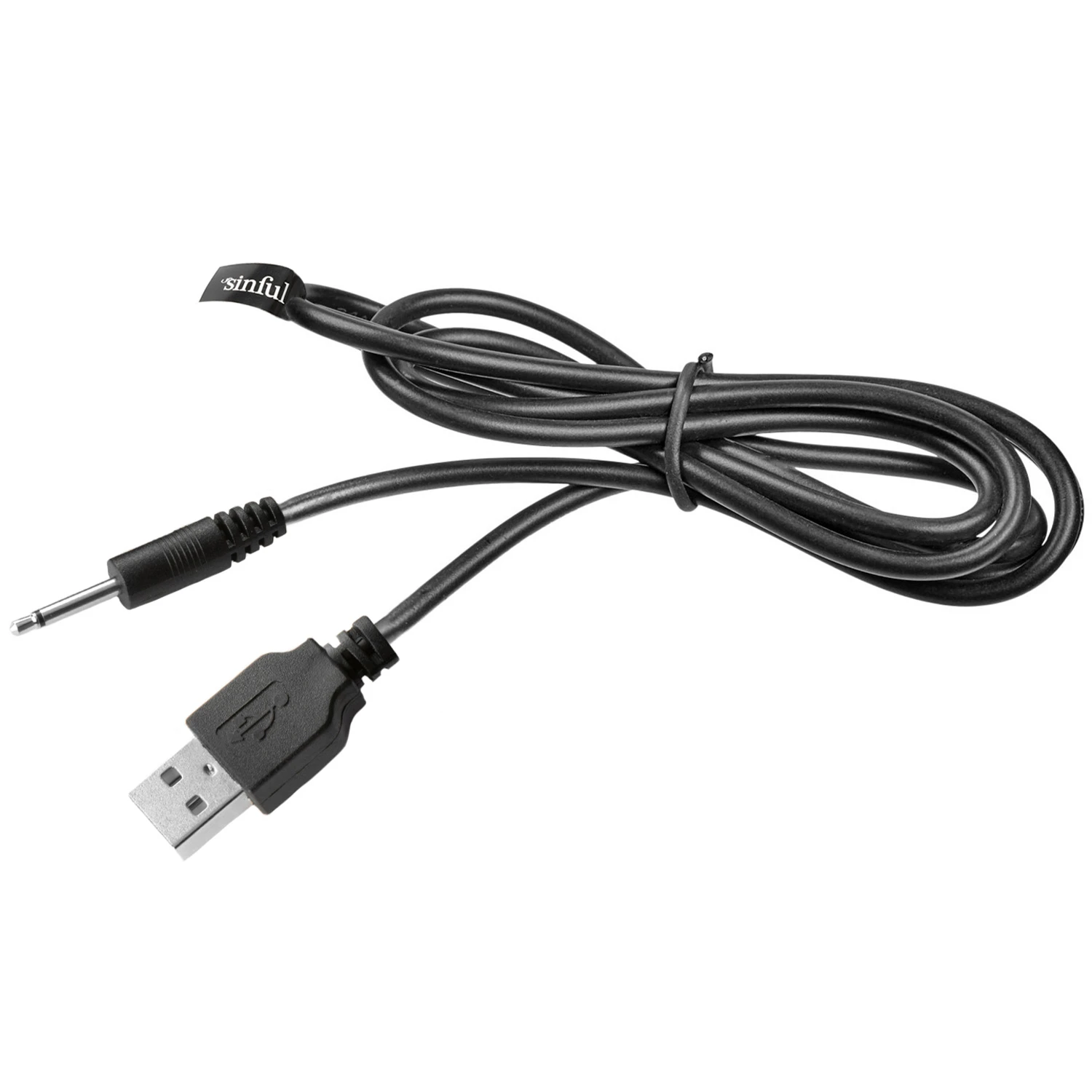 Sinful USB-latausjohto Dual Motor Magic Wand Vibraattoriin var 1