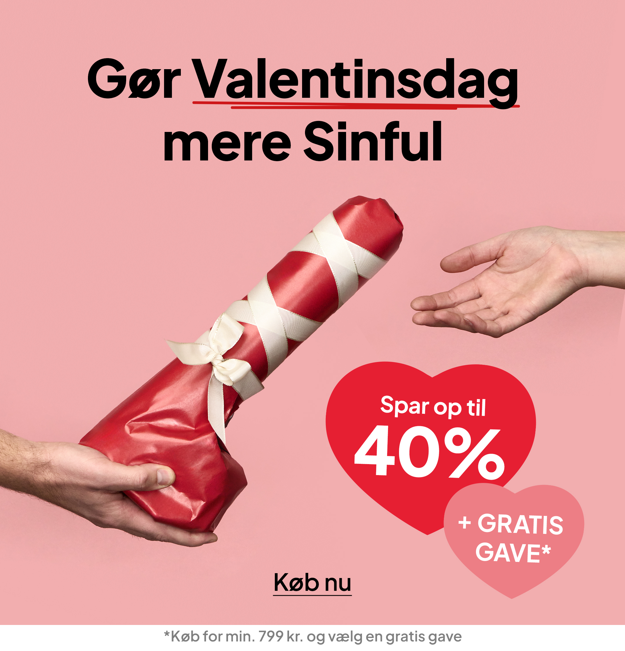 valentinsudsalg spar op til 40%