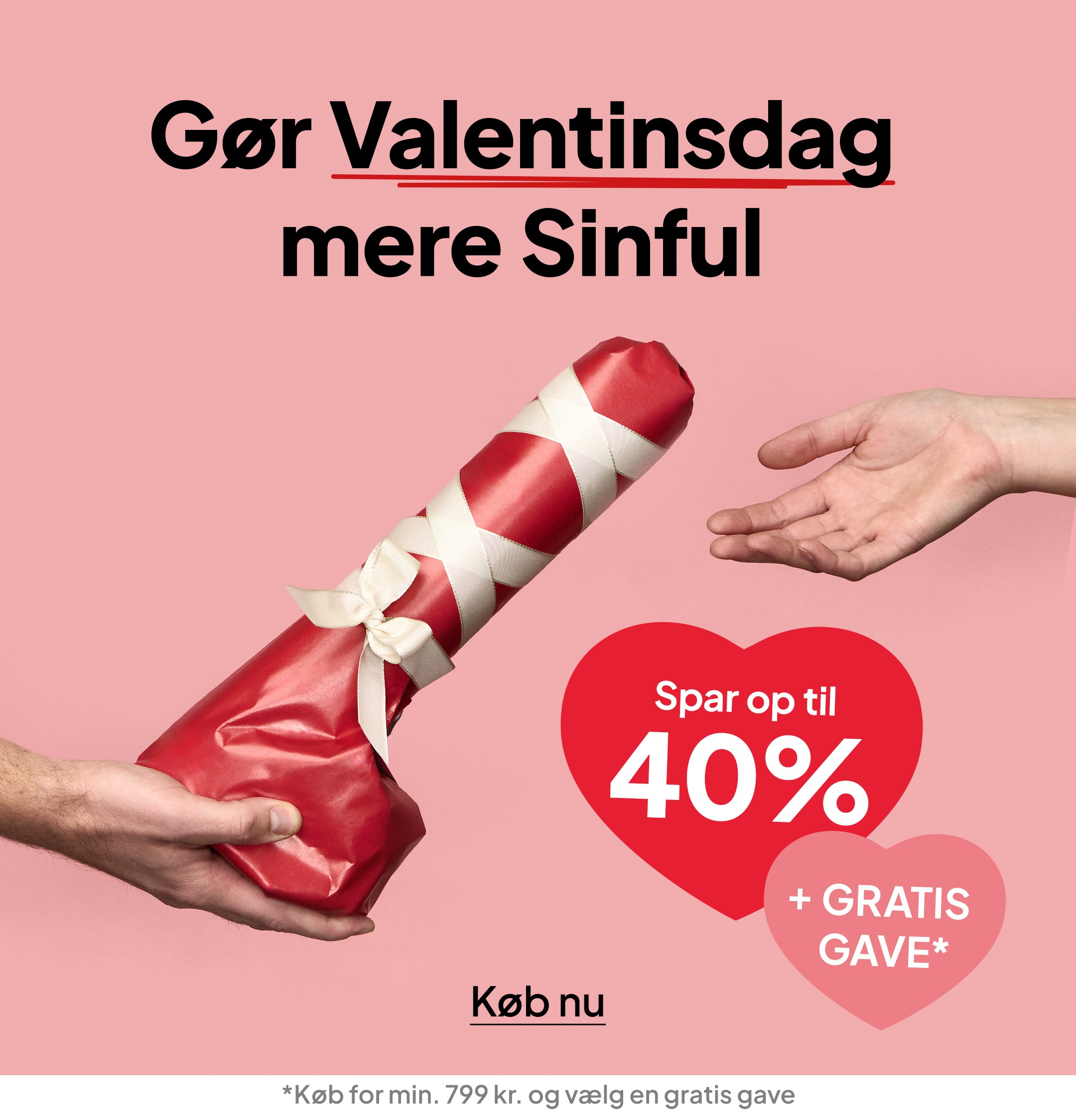 valentinsudsalg spar op til 40%