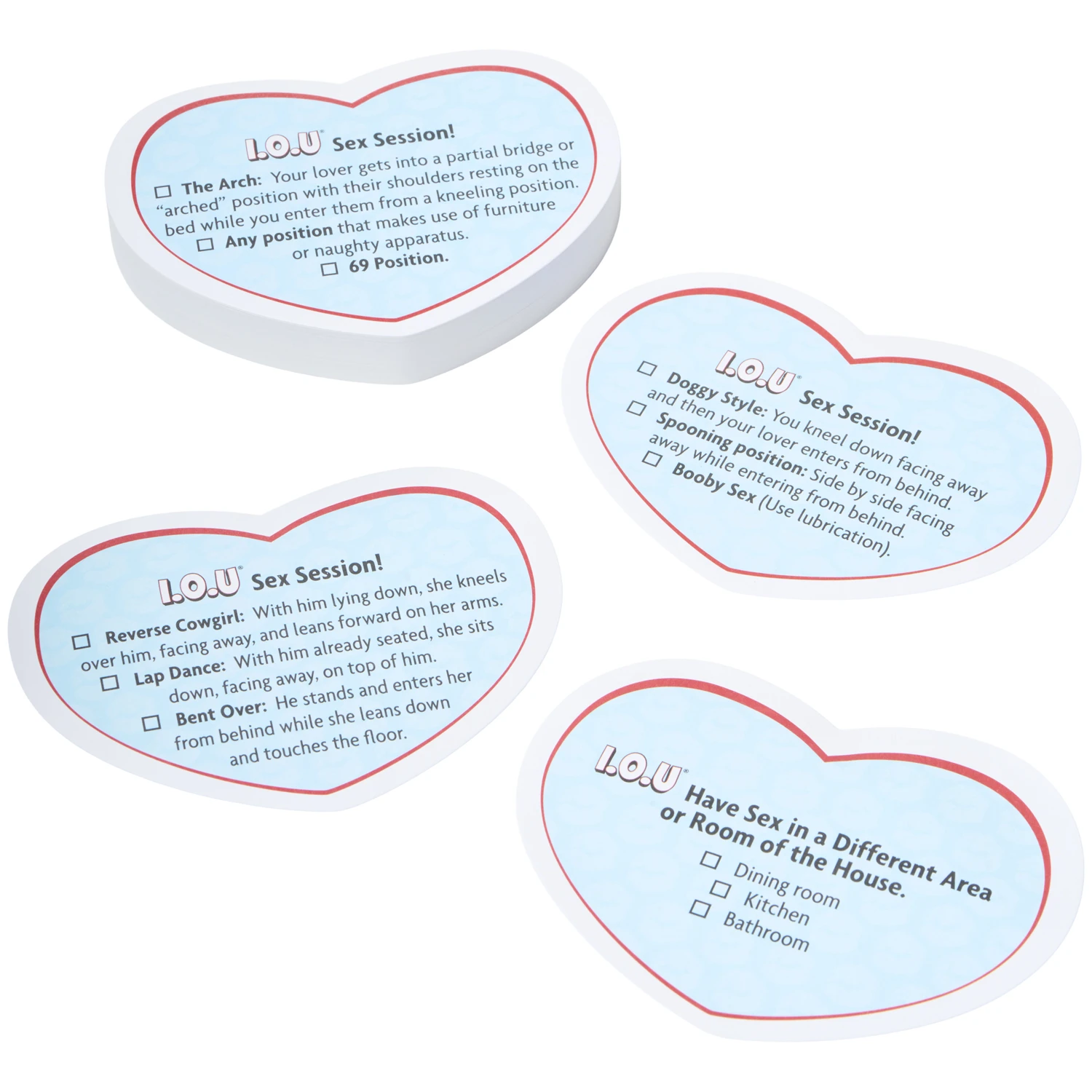 I.O.U Sex Stickies til Ham 1