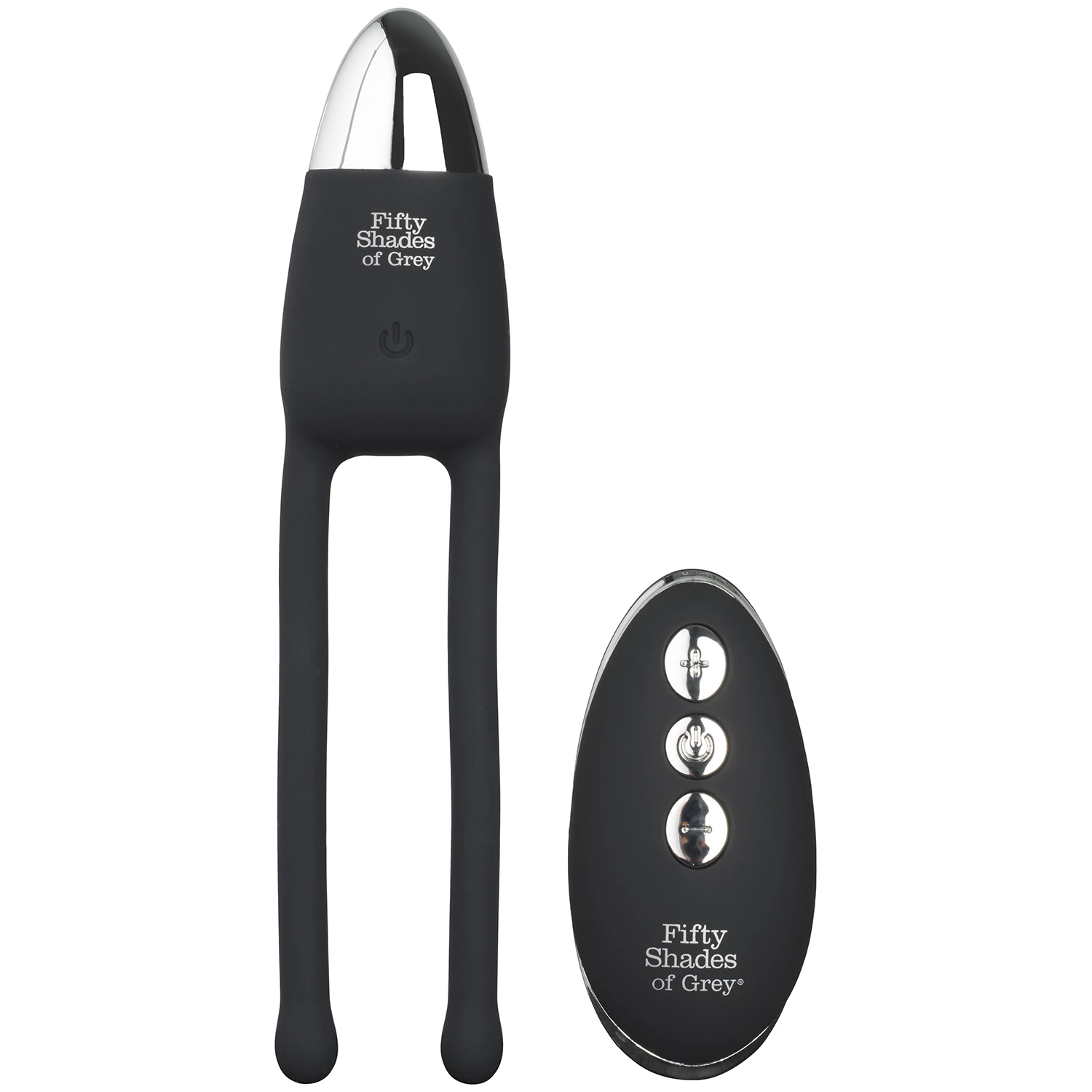 Fifty Shades of Grey Relentless Vibrations Vibromasseur pour Couple avec Contrôle à Distance var 1