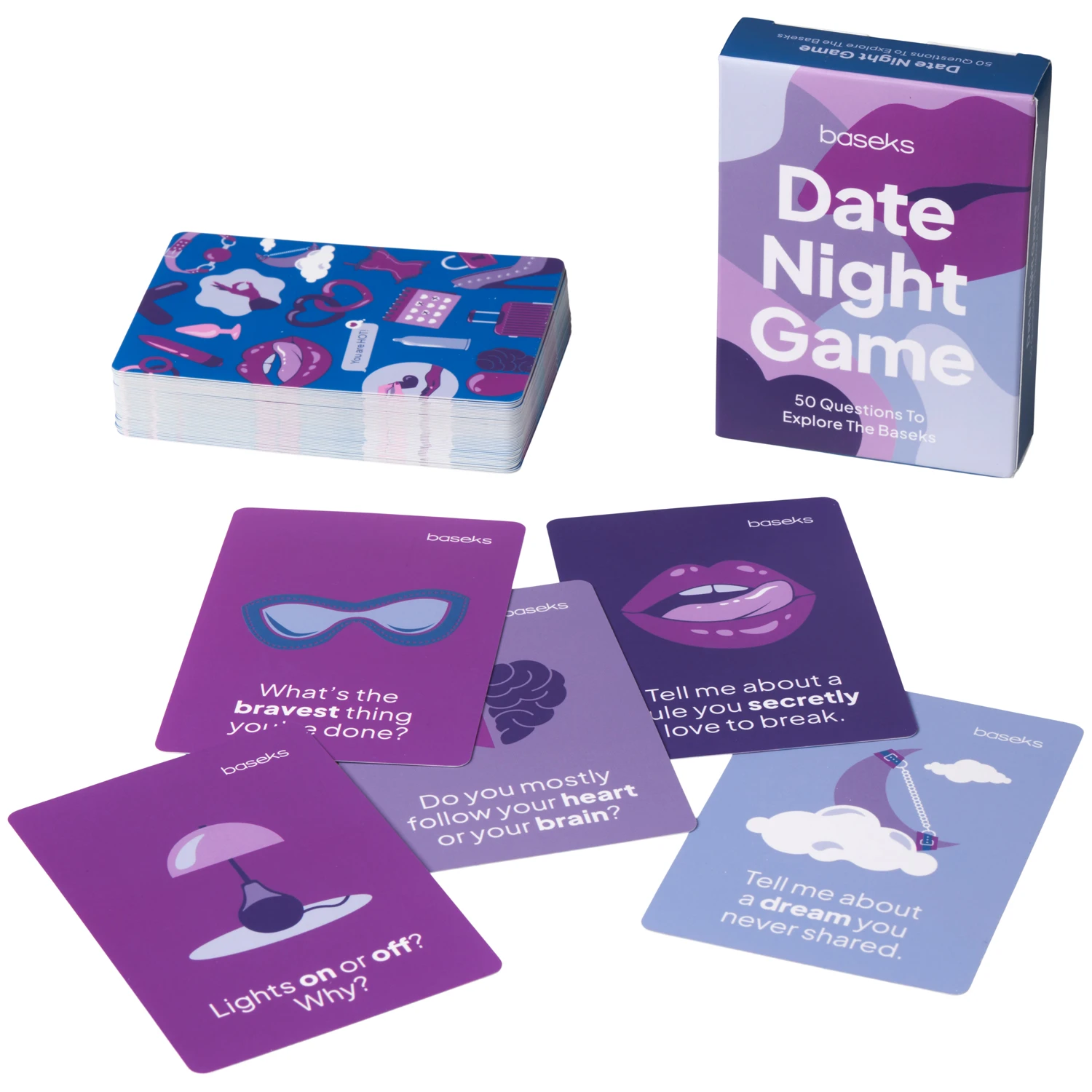 Baseks Date Night Game Korttipeli var 1