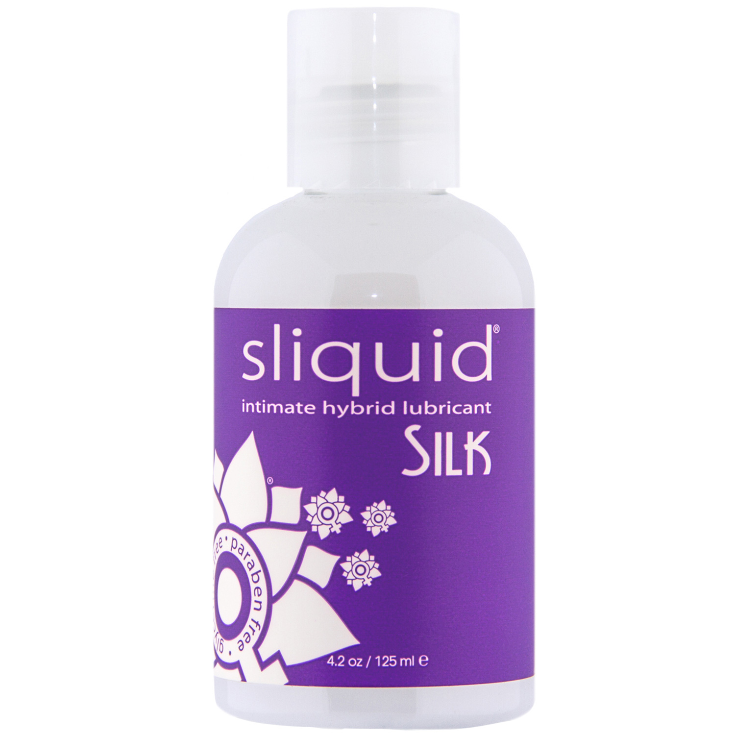 Sliquid Naturals Silk Glidmedel 125 ml - Klar
