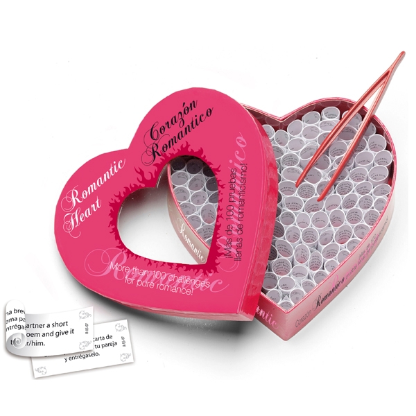 Romantic Heart Full of Foreplay Erotiskt Spel för Par 1