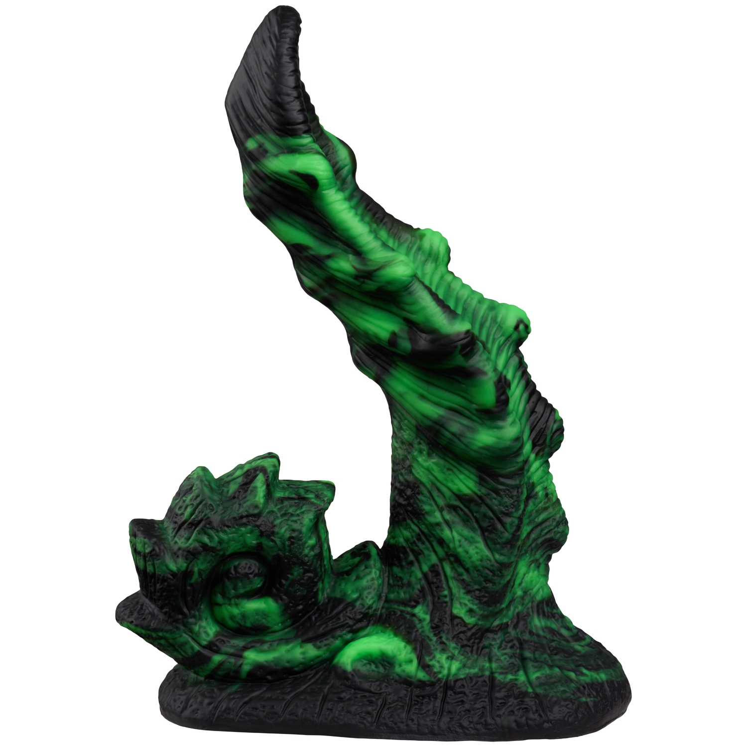 Creature Cocks Glowzilla Selvlysende Silikone Dildo - Grøn