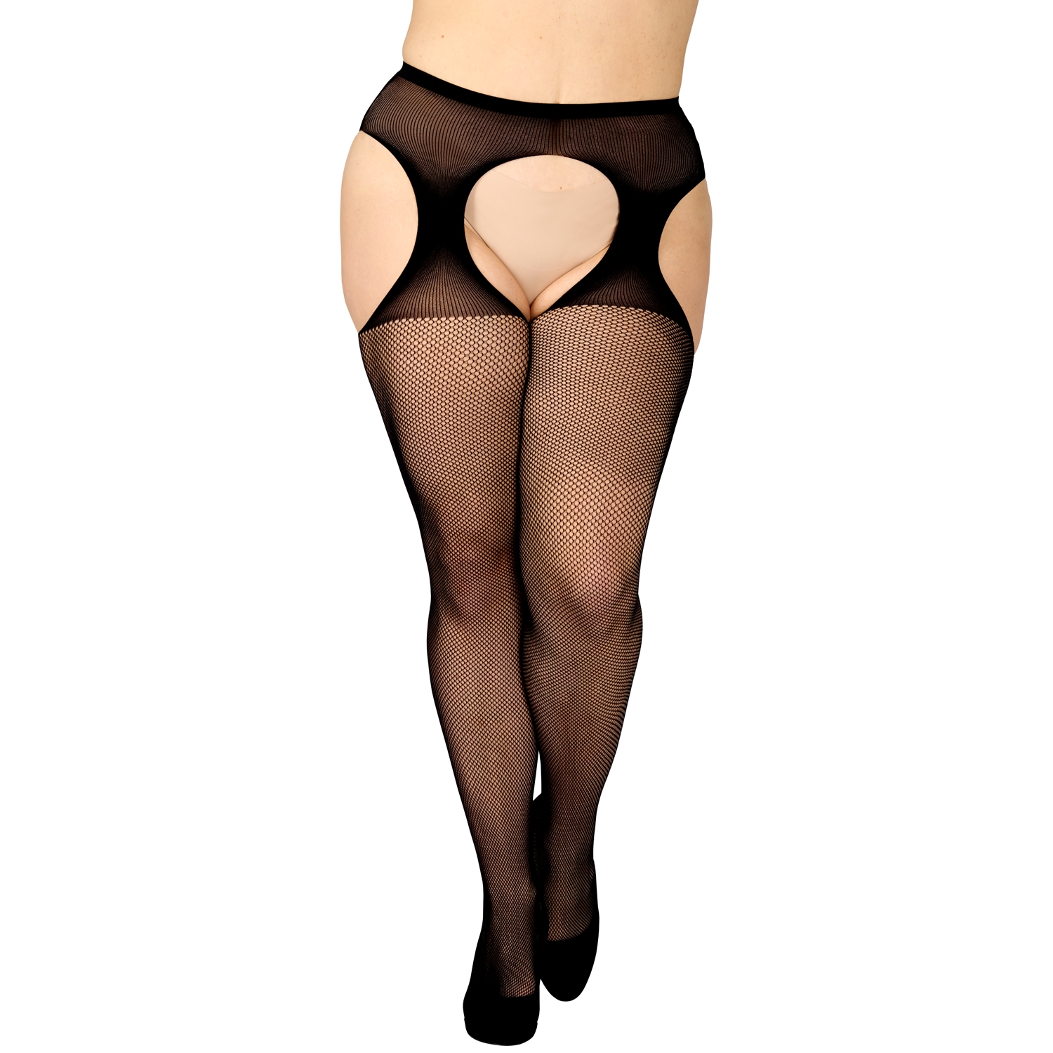 NORTIE Fenja Bundl&oslash;se Tights Plus Size     - Sort - Plus size