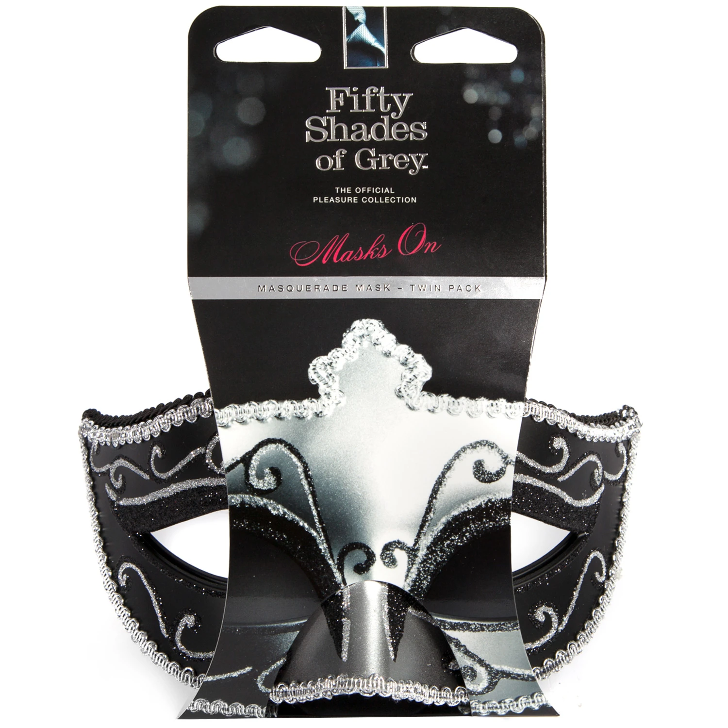 Fifty Shades of Grey Masquerade Masker 2 stk 1