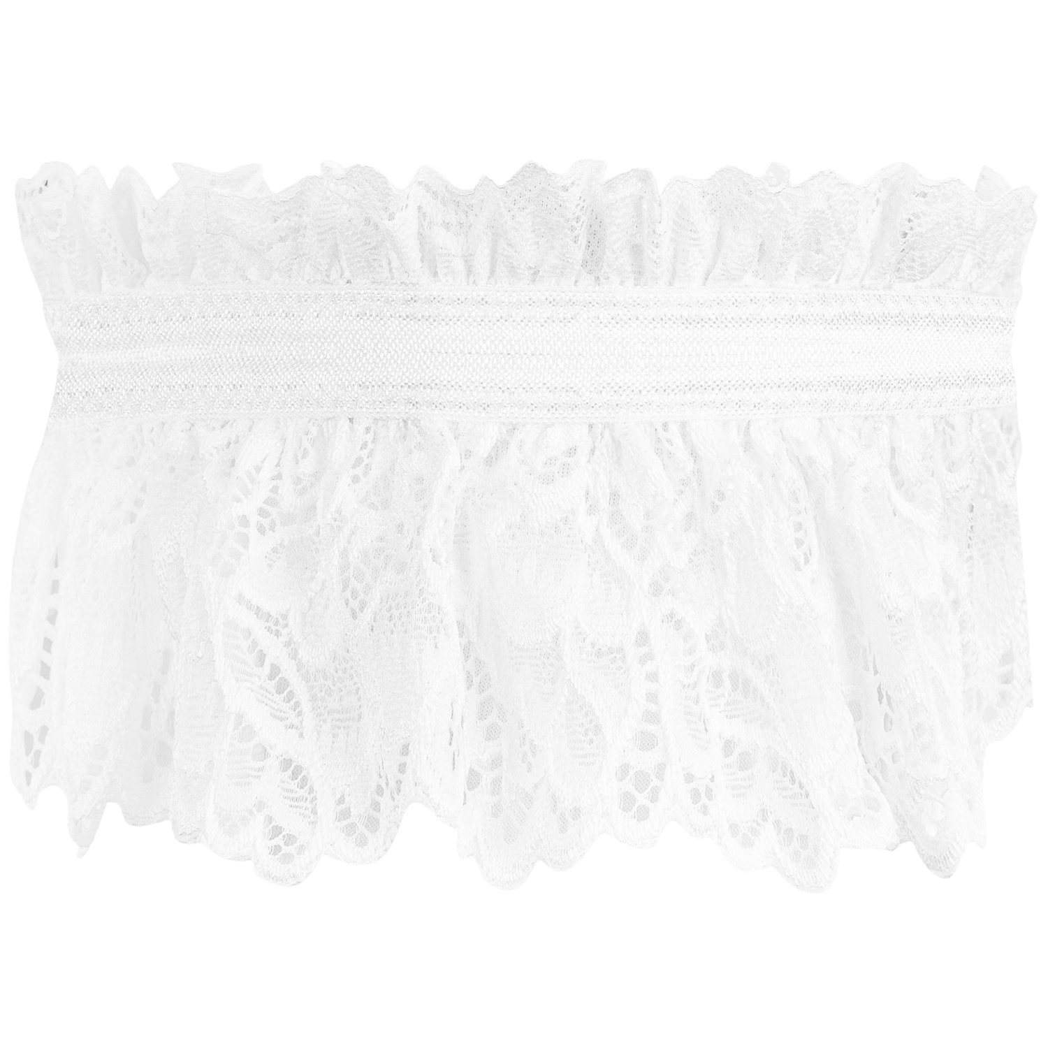Obessive Amor Blanco White Garter var 2