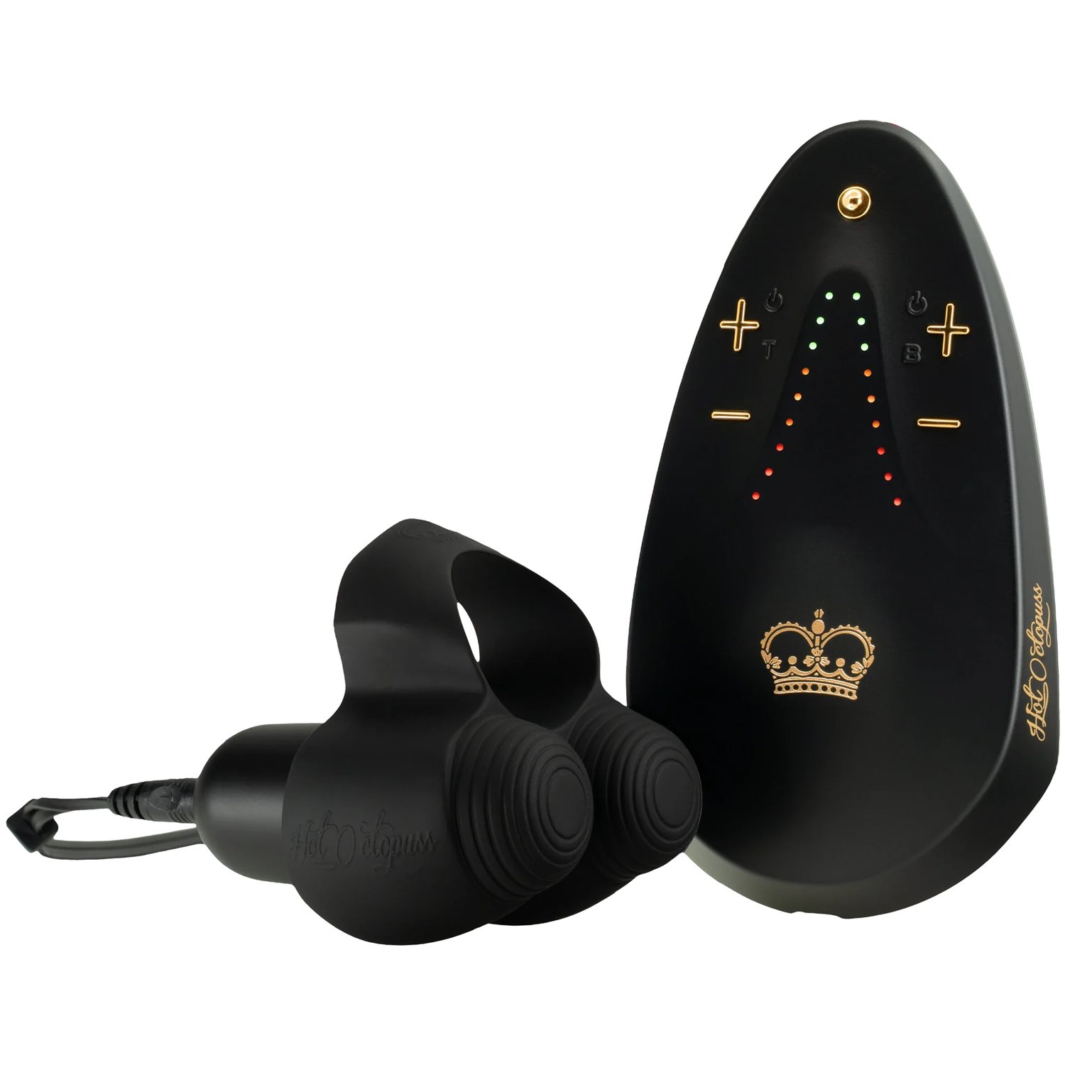 Hot Octopuss Jett Turbo Penis Vibrator - Black