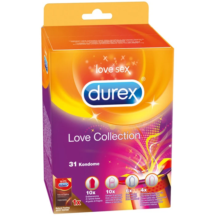 Durex Love Collection Kondomit 31 kpl var 1