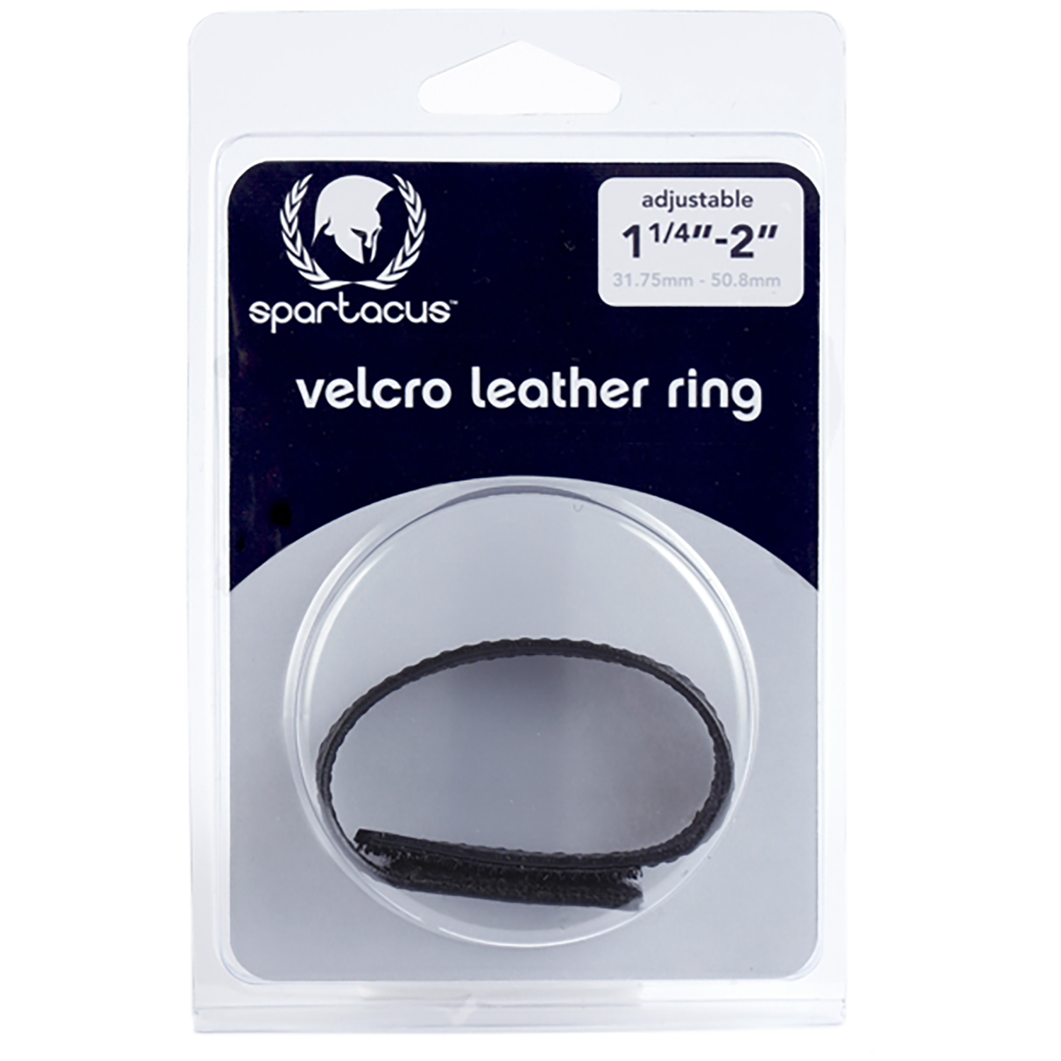 Spartacus Leder-Penisring mit Klettverschluss 1