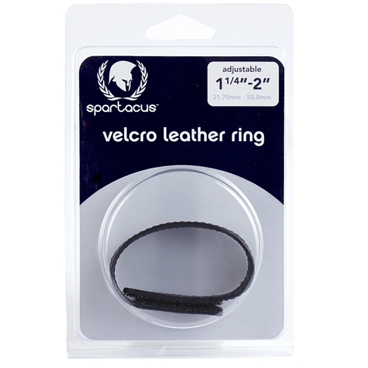 Spartacus Læder Penisring med Velcro 1
