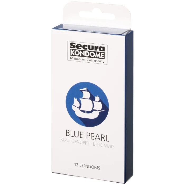 Secura Blue Pearl Condooms 12 stuks var 1