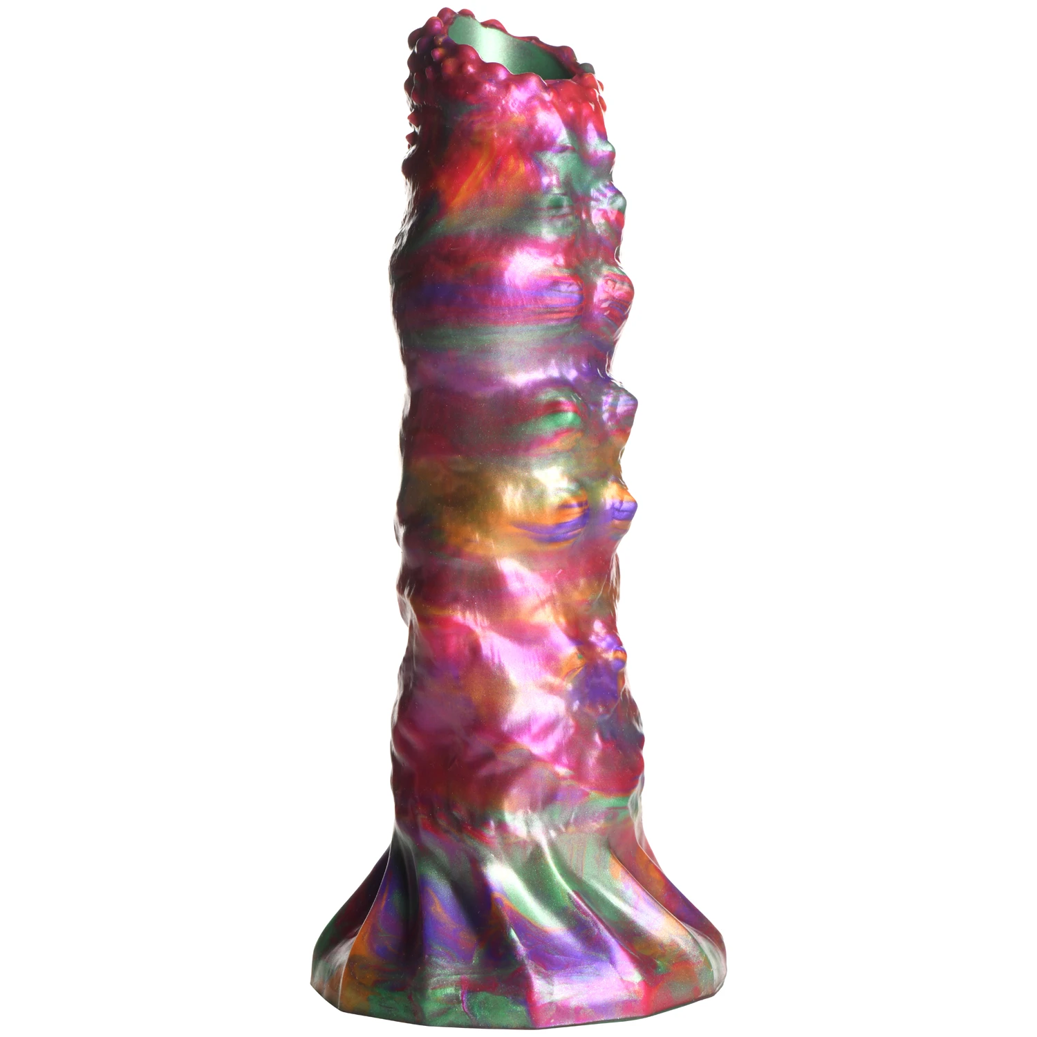 Creature Cocks Larva Ovipositor Silikone Dildo med Æg 23 cm 1