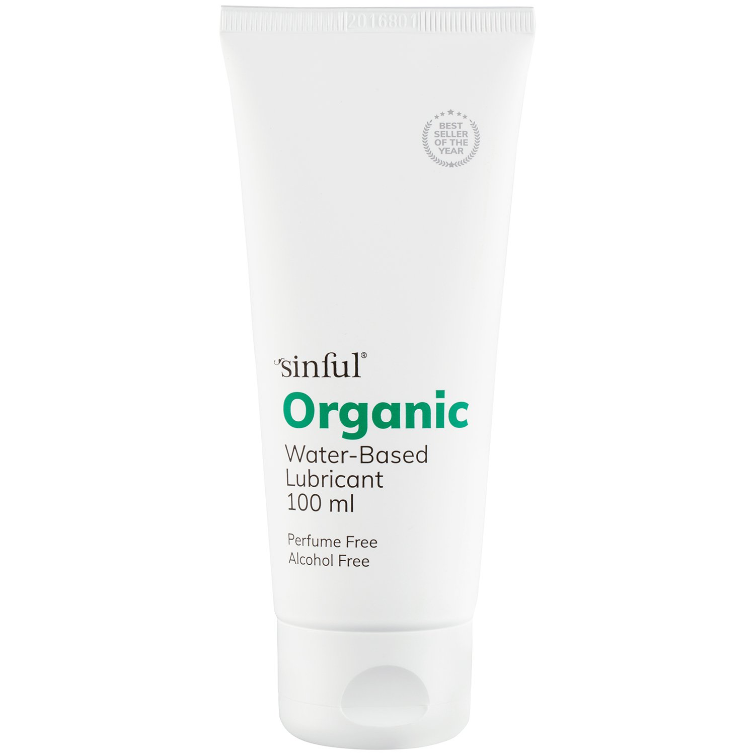Sinful økologisk Vandbaseret Glidecreme 100 ml - Clear