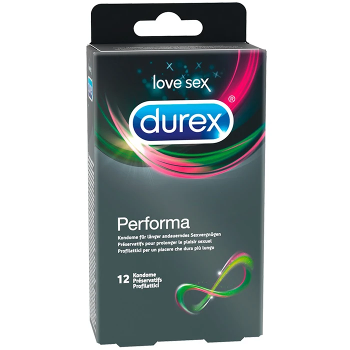 Durex Performa Viivästyttävät Kondomit 12 kpl var 1