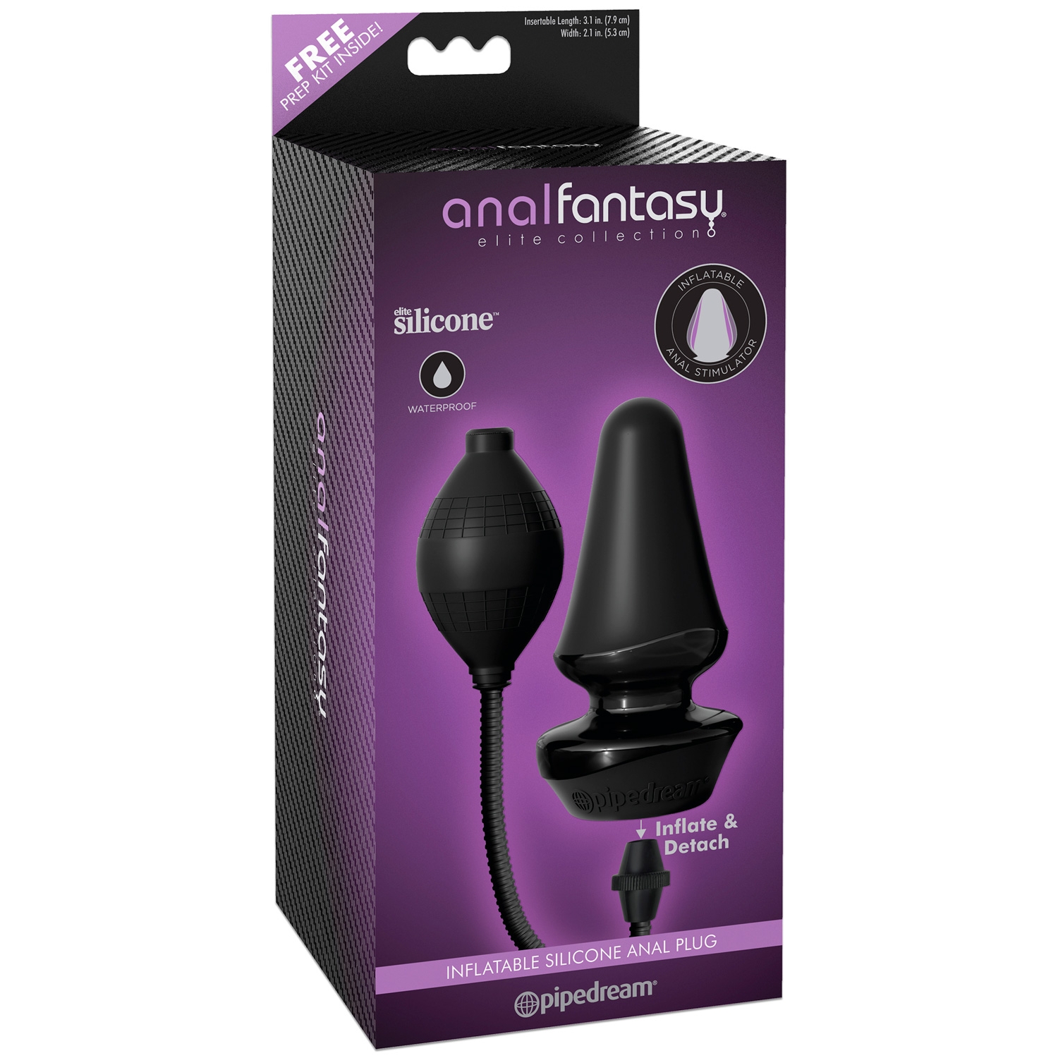 Anal Fantasy Elite Aufblasbarer Analplug 12 cm 1