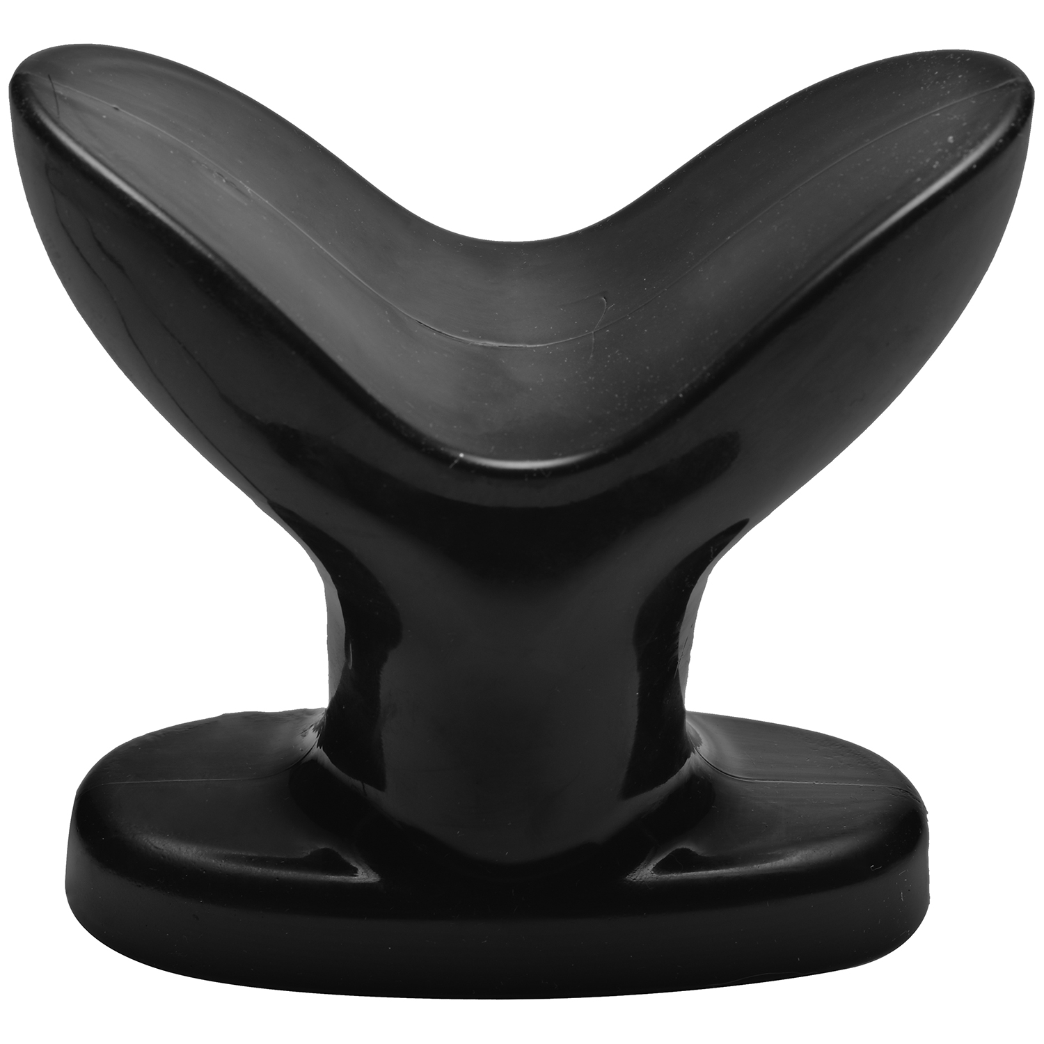 Master Series Dilating Mini Ass Anchor Butt Plug - Black