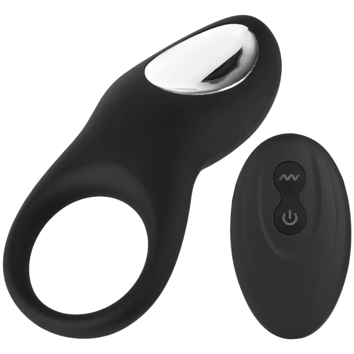 Sinful Love Buzz Rechargeable Remote Vibrating Cock Ring var 1