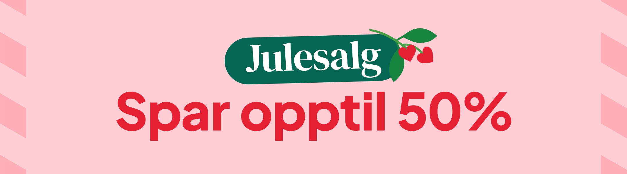 Julesalg - Spar opptil 50% mobile