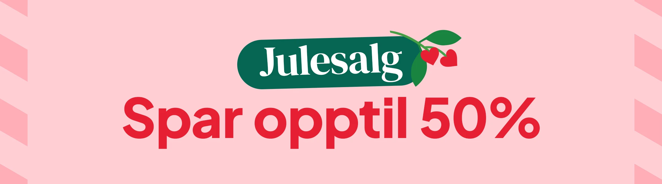 Julesalg - Spar opptil 50% mobile