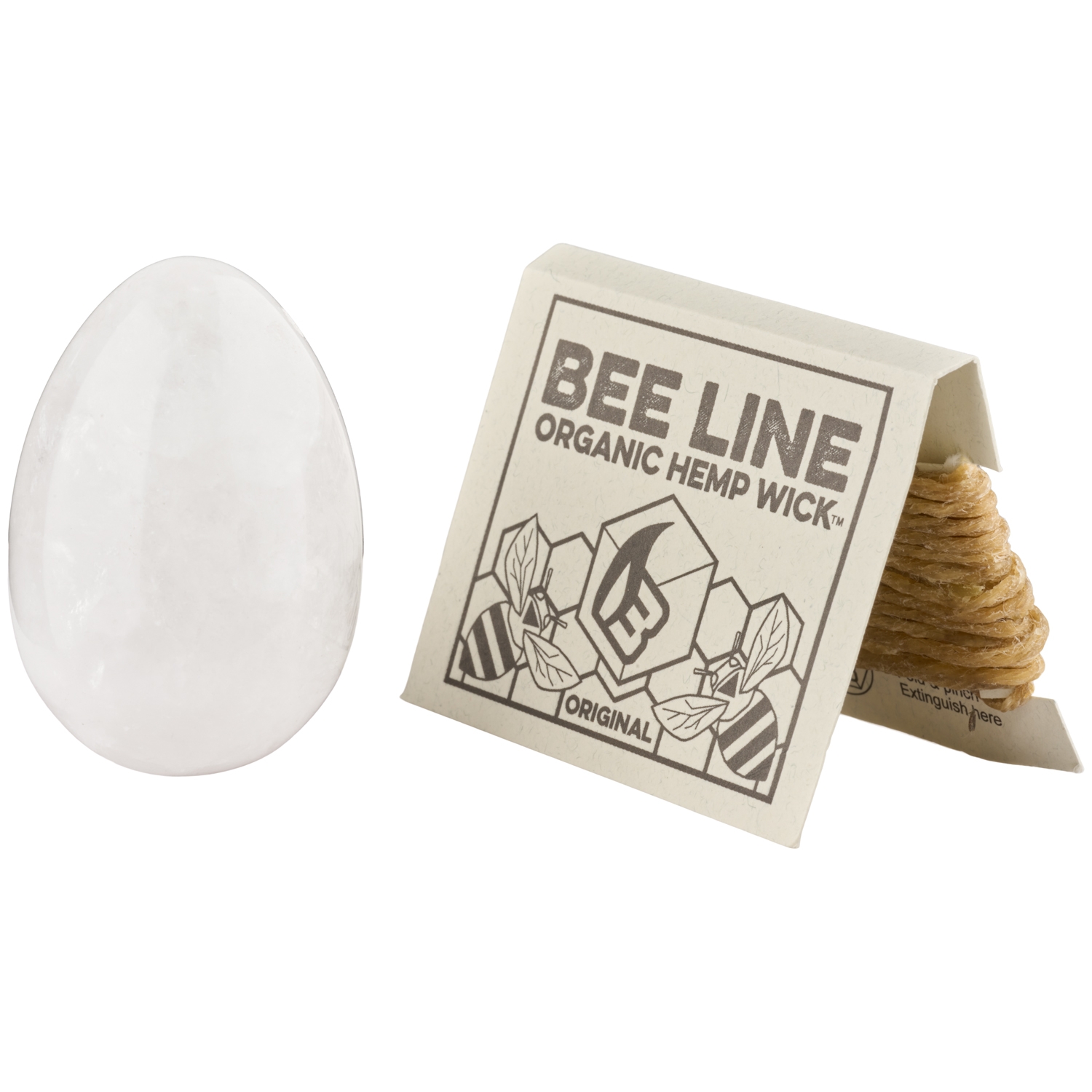 Chakrubs Yoni Egg Prism Clear Quartz var 1