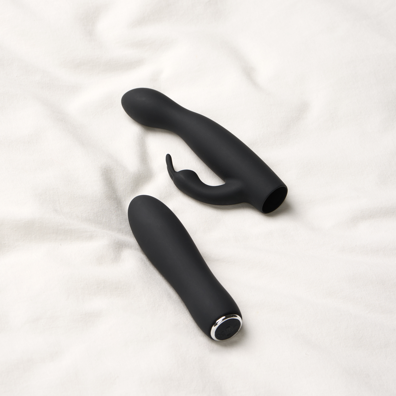 Sinful Double Trouble Rabbit and Wand Bullet Vibrator Set 1
