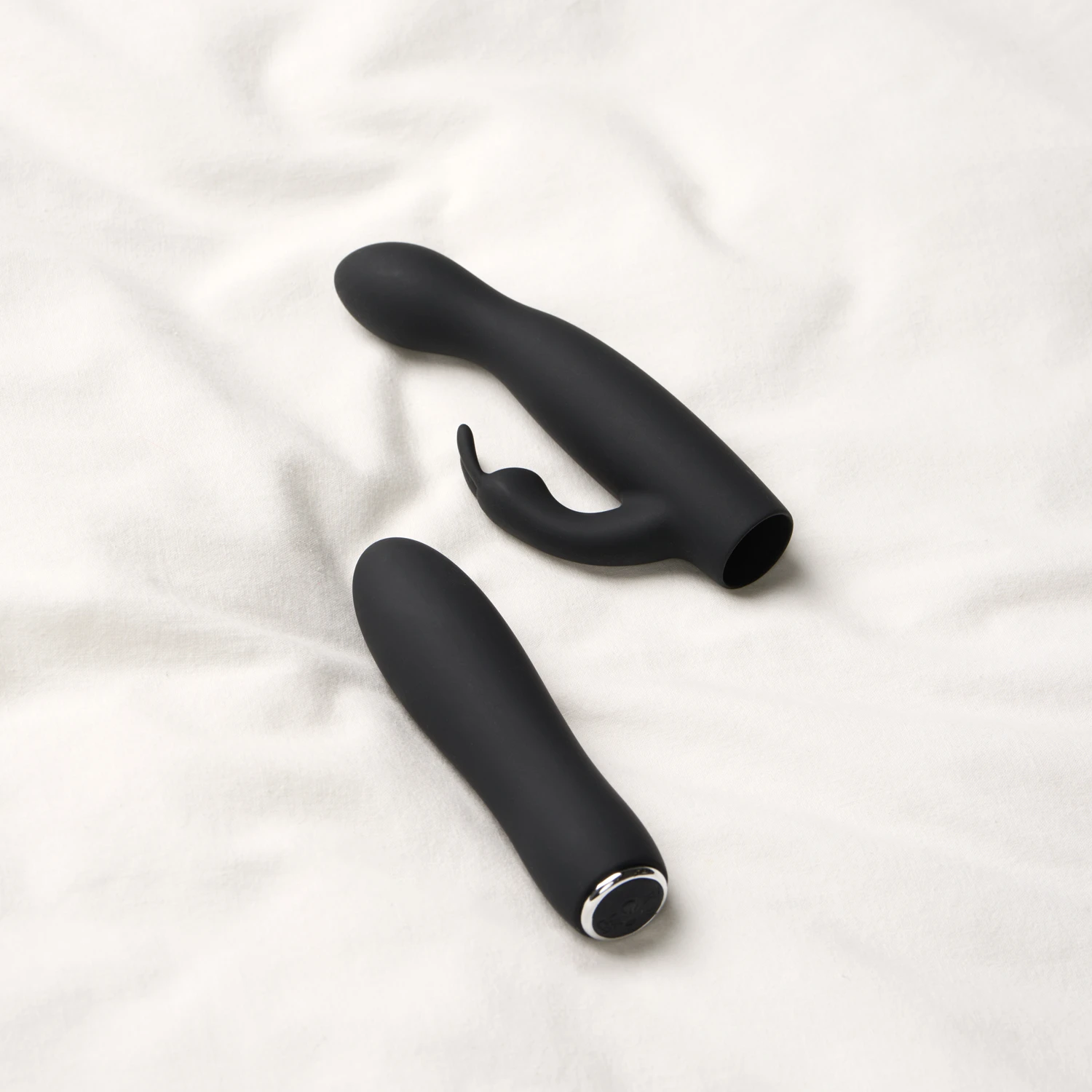 Sinful Double Trouble Opladelig Rabbit og Wand Bullet Vibrator Sæt 1