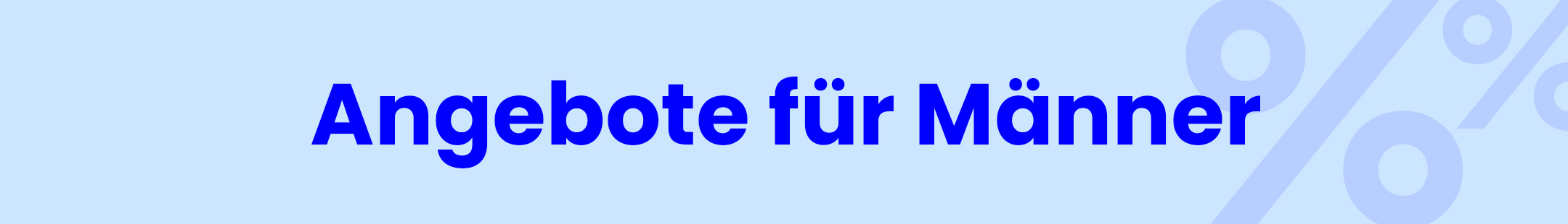 Angebote für Männer mobile