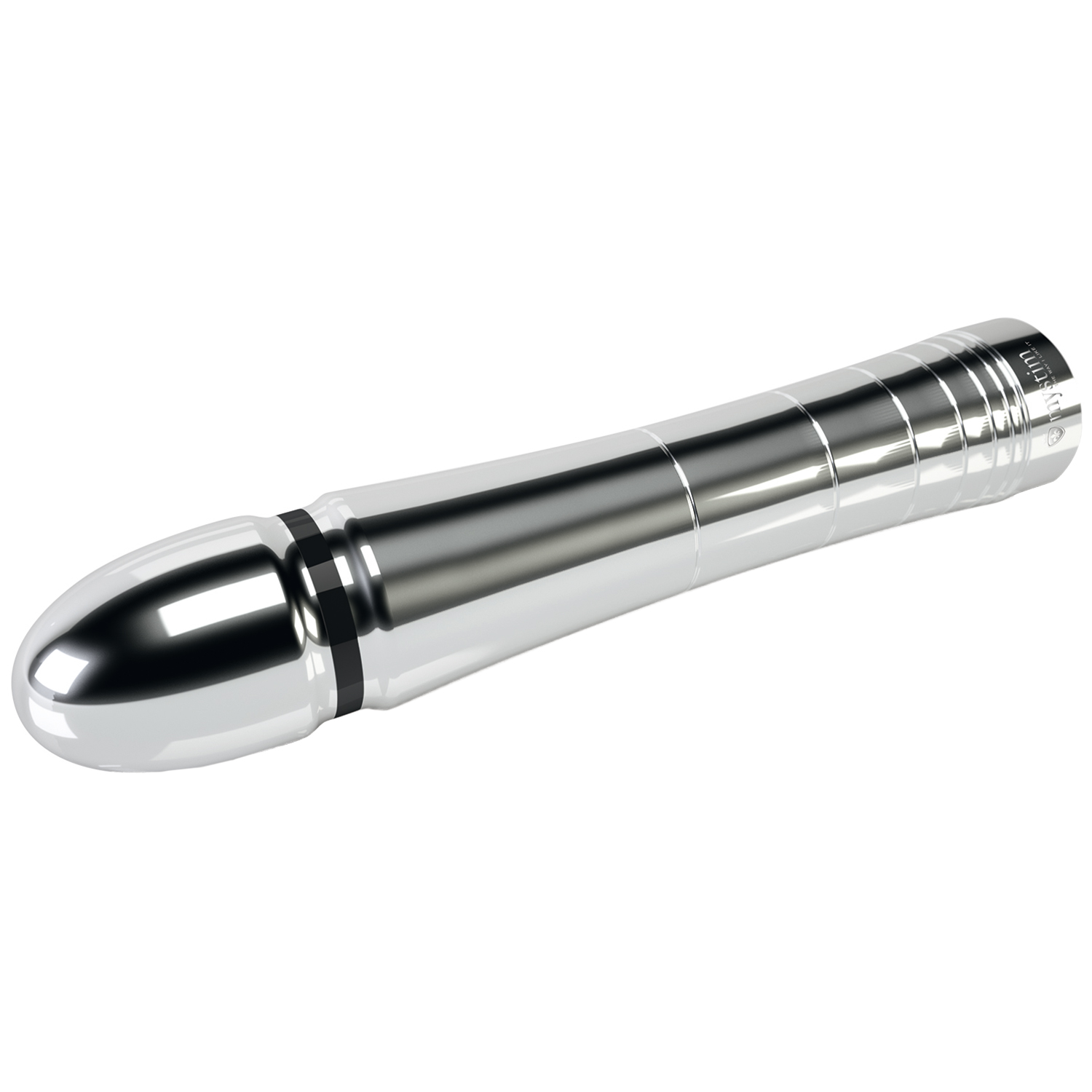 Mystim Glossy Glen Metal Dildo 14 cm 1