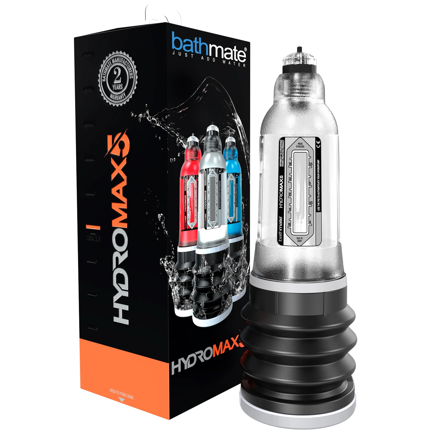 Bathmate Hydromax5 Pompe à pénis  var 4