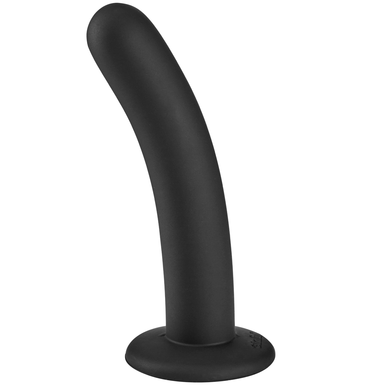 Sinful Slender Silikone Sort Dildo Medium 14,5 cm var 1