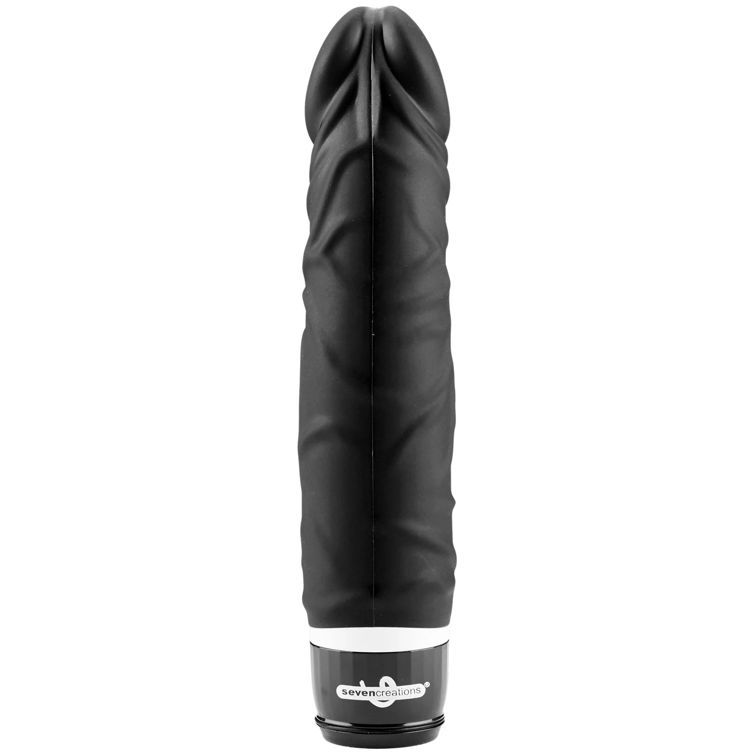 Seven Creations Classic Silicone Dildo Vibrator Medium 1