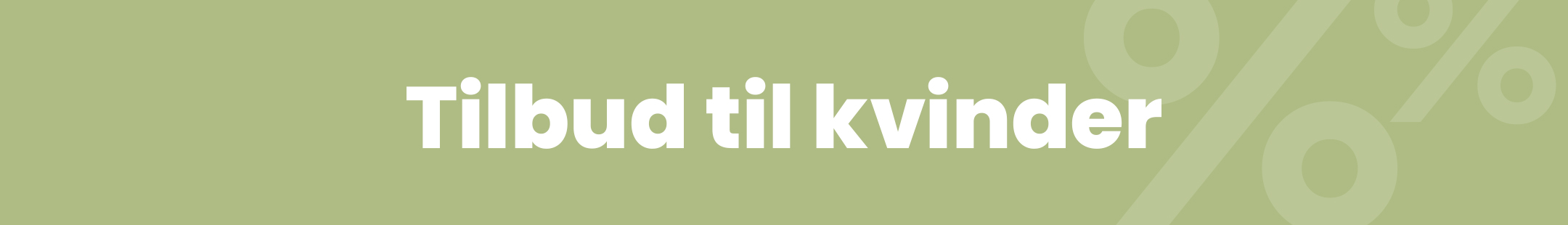Tilbud til kvinder mobile