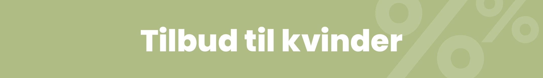 Tilbud til kvinder mobile