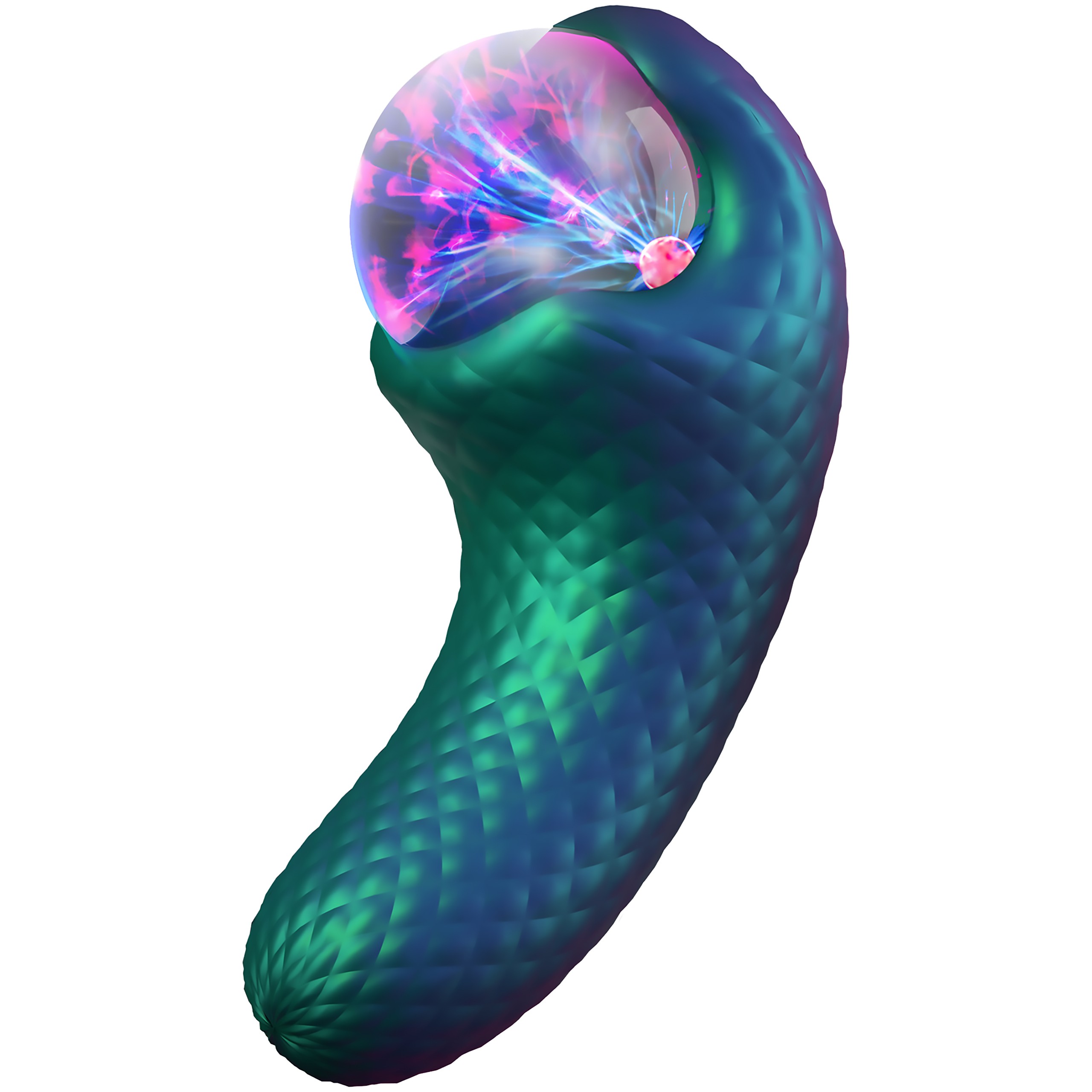 Blush Temptasia Enchanted Serpent Dobbelt Vibrator var 1