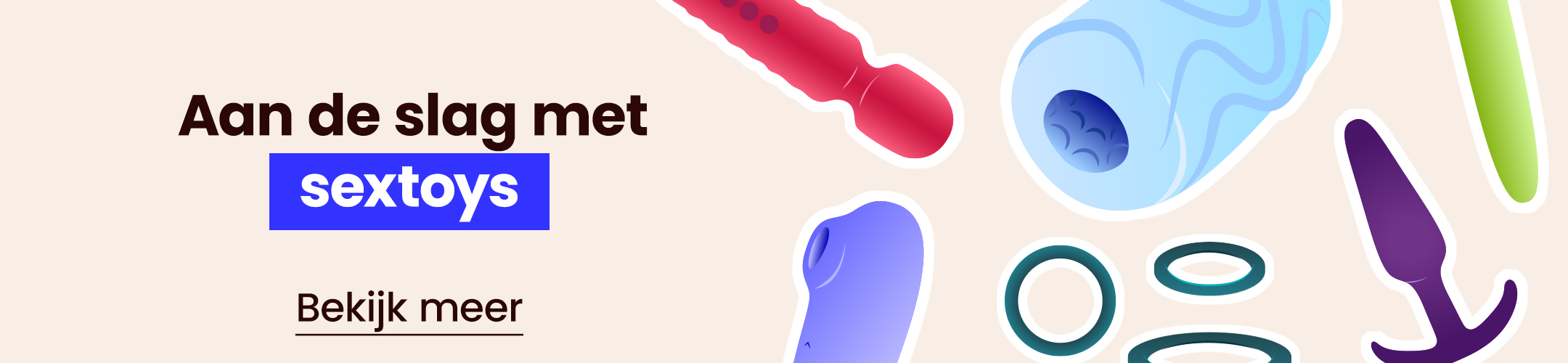 Aan de slag met sextoys