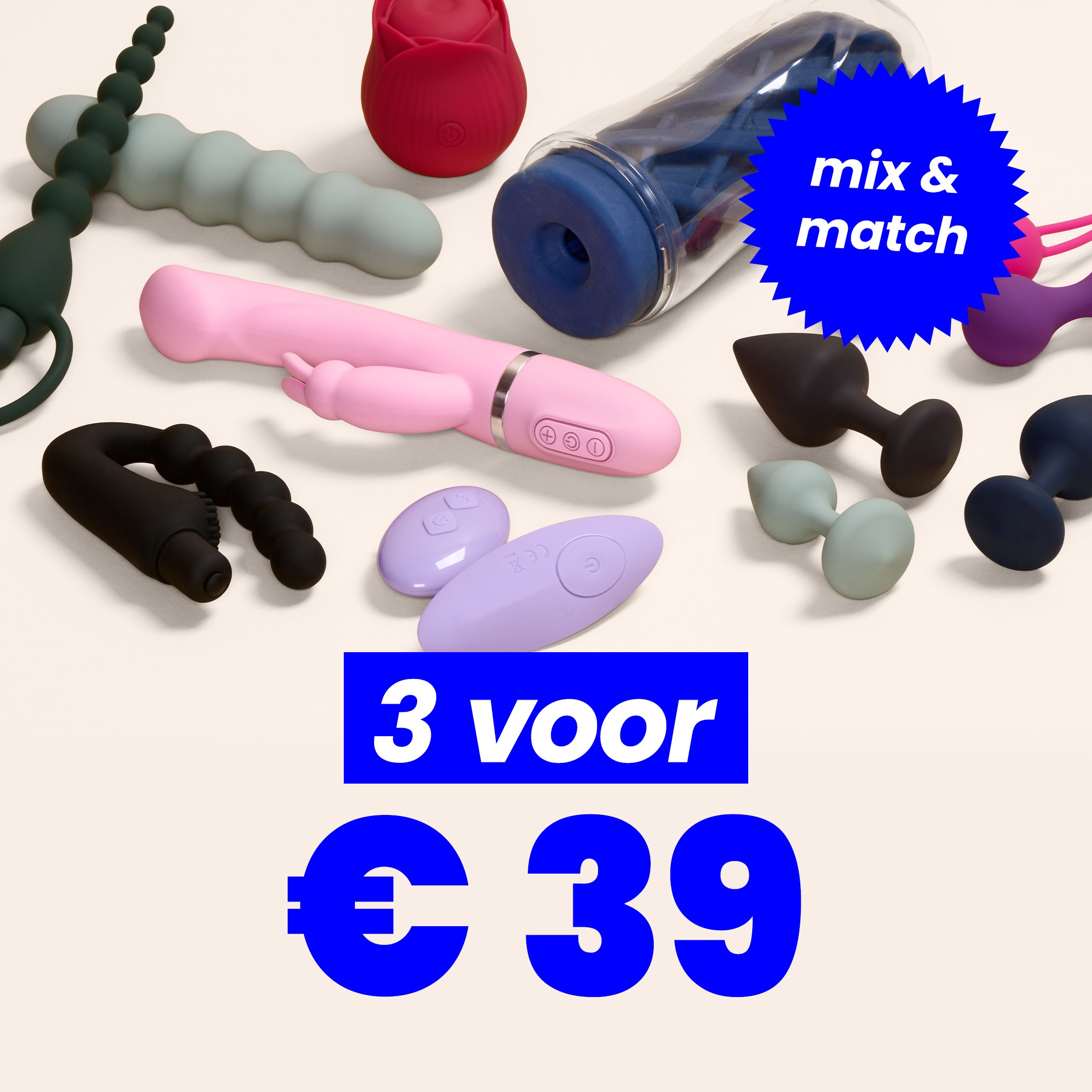 3 voor € 39 mobile