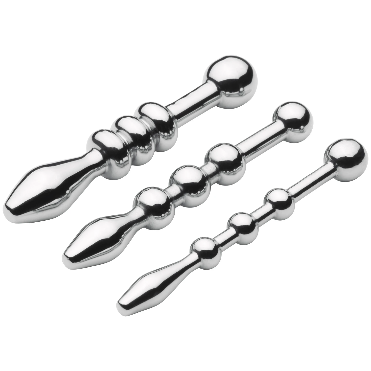 Ouch! Harnröhrensonden aus Metall Plug-Set  1