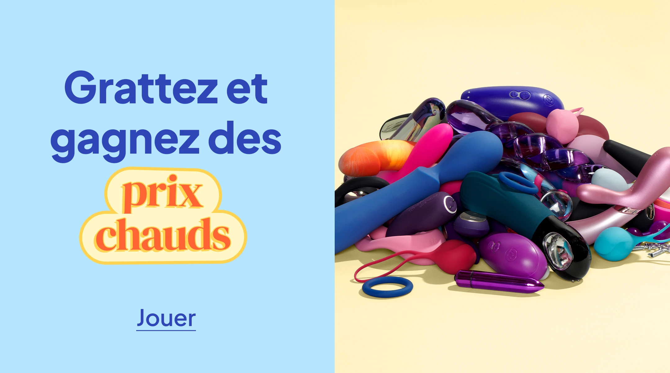 Grattez et gagnez des prix chauds mobile
