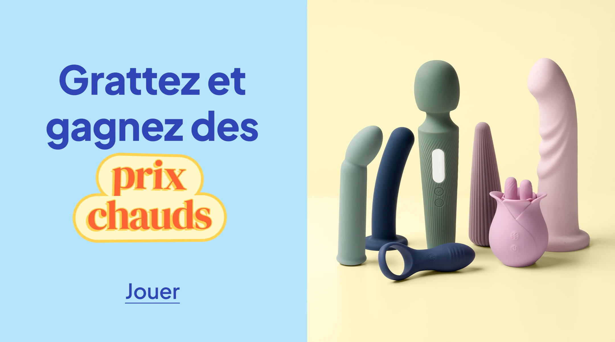 Grattez et gagnez des prix chauds mobile