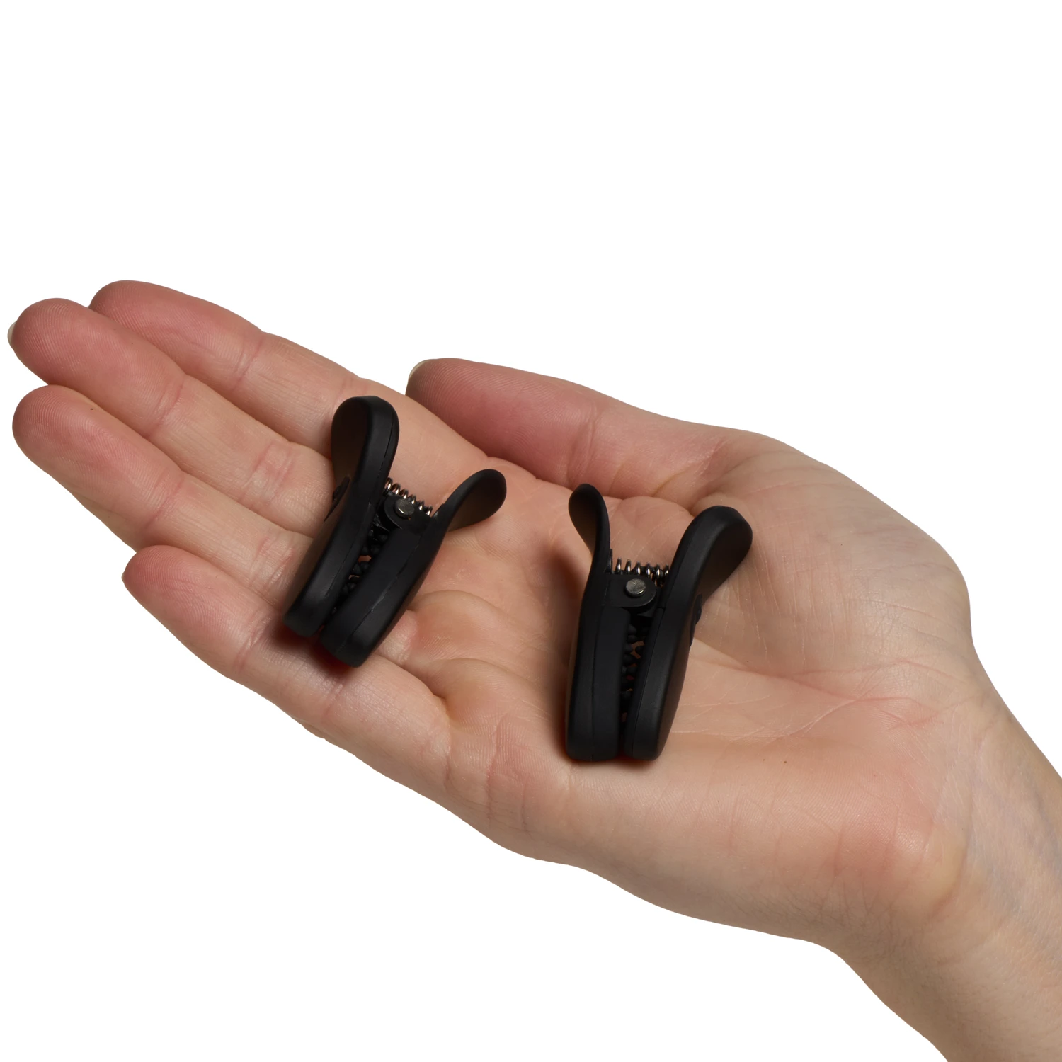 Master Series Dark Grip Vibrerande Bröstklämmor var 2