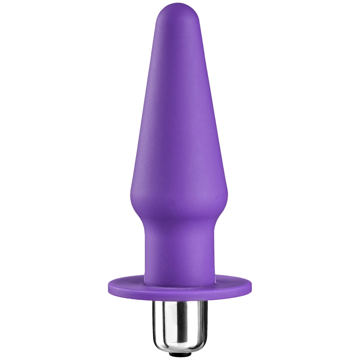 baseks Vibrerende Anal Plug Medium - Purple