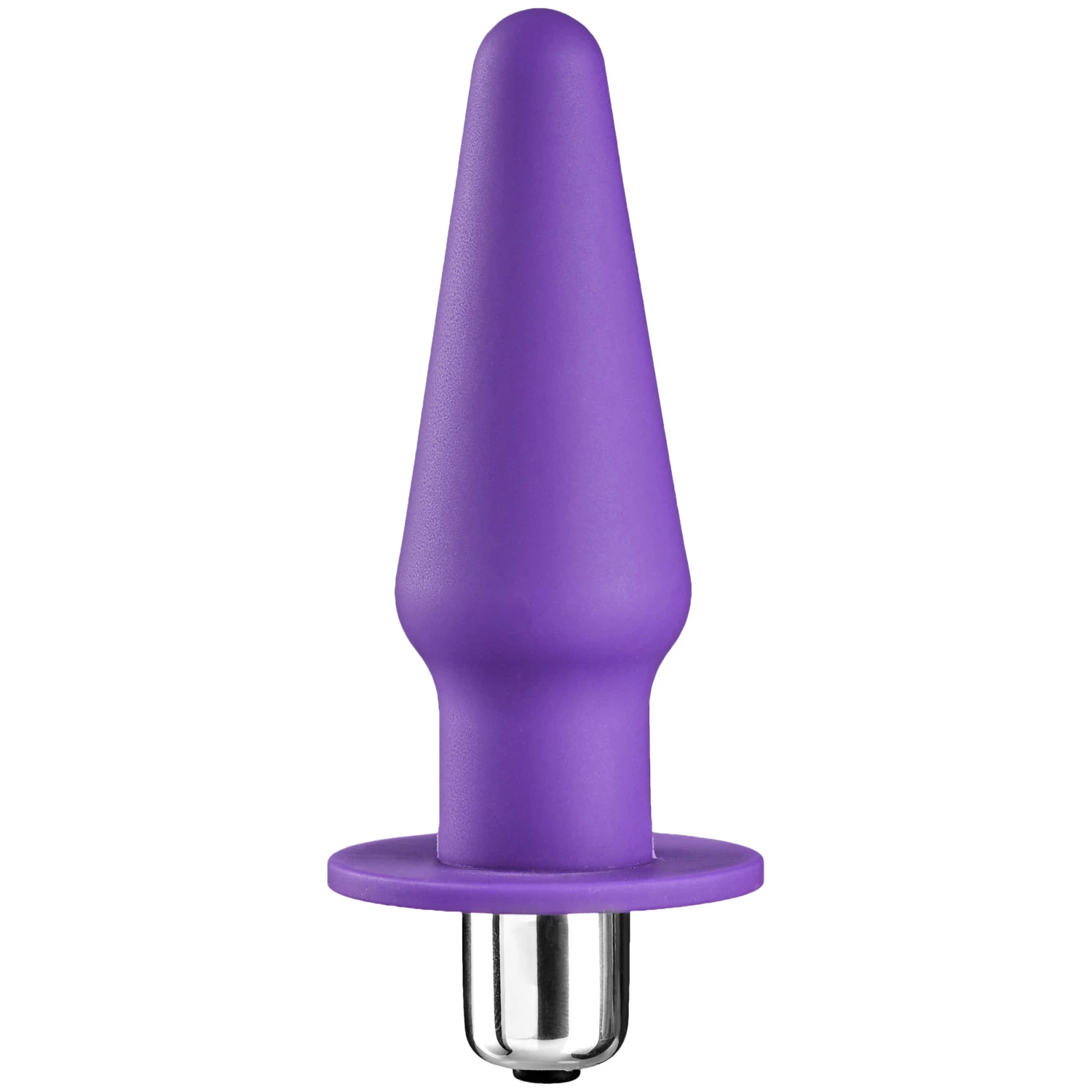Baseks Vibrerende Analplugg Medium 11 cm var 1