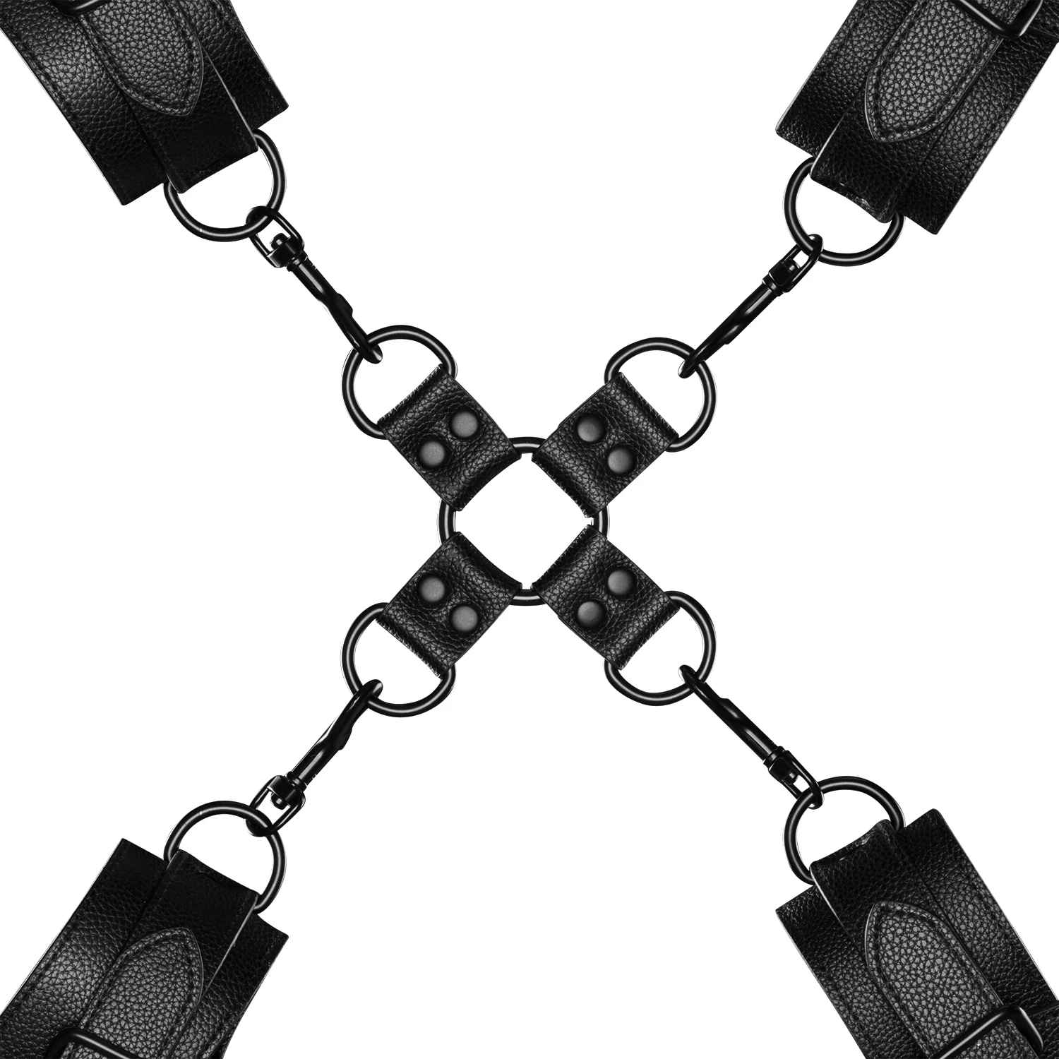 Obaie Imitation Leather Cuffs Hogtie 1