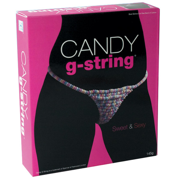 Candy Multifarget Stringtruse av Sukkerperler - Forskjellige farger - One Size