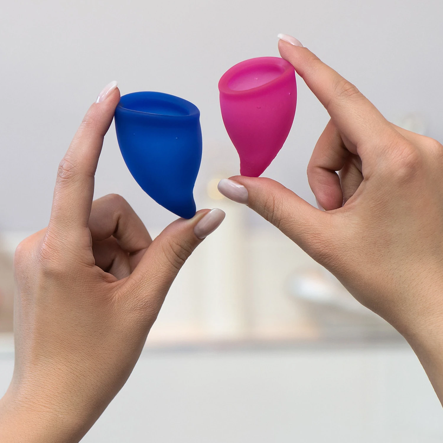 Fun Factory Fun Cup Menstruasjonskopp 2 pack A og B 1