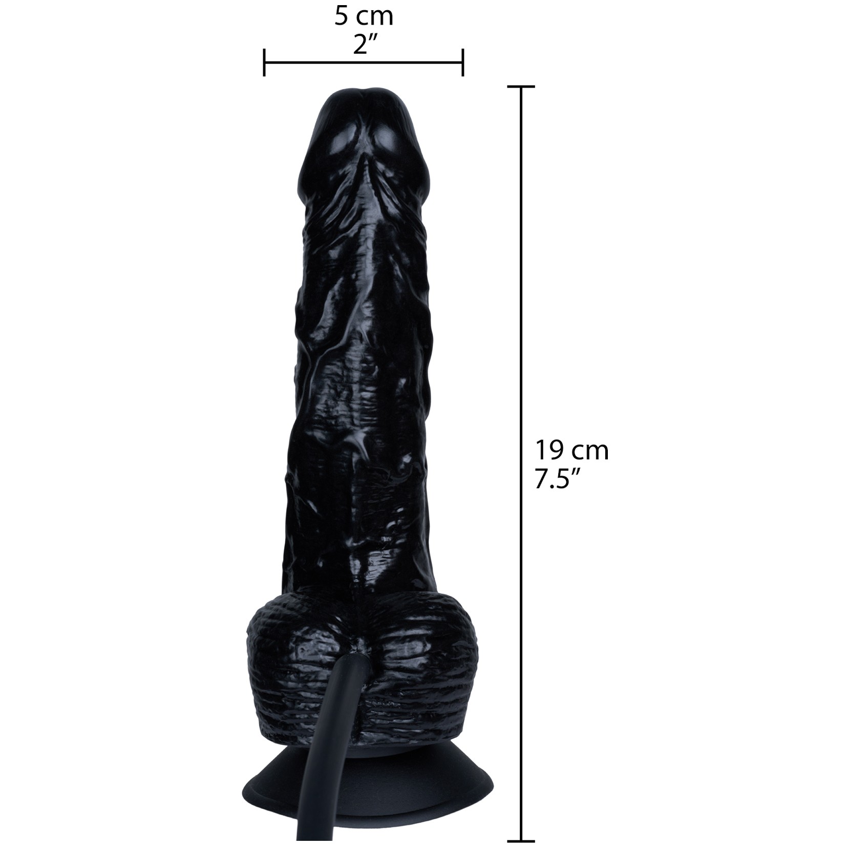 Willie City Realitischer Aufblasbarer Dildo mit Hoden | Sinful Willie City Realitischer Aufblasbarer Dildo mit Hoden | Sinful