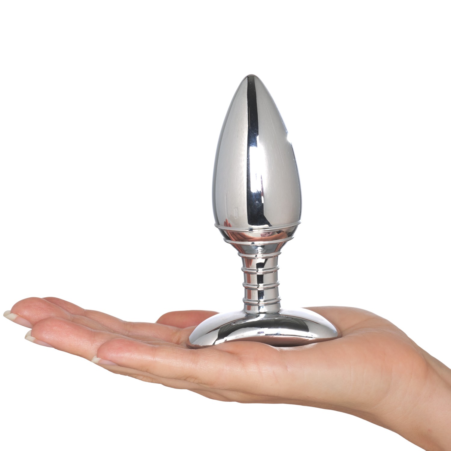Nexus Cestos Vibrierender Analplug aus Aluminium mit Fernbedienung 12 cm 1