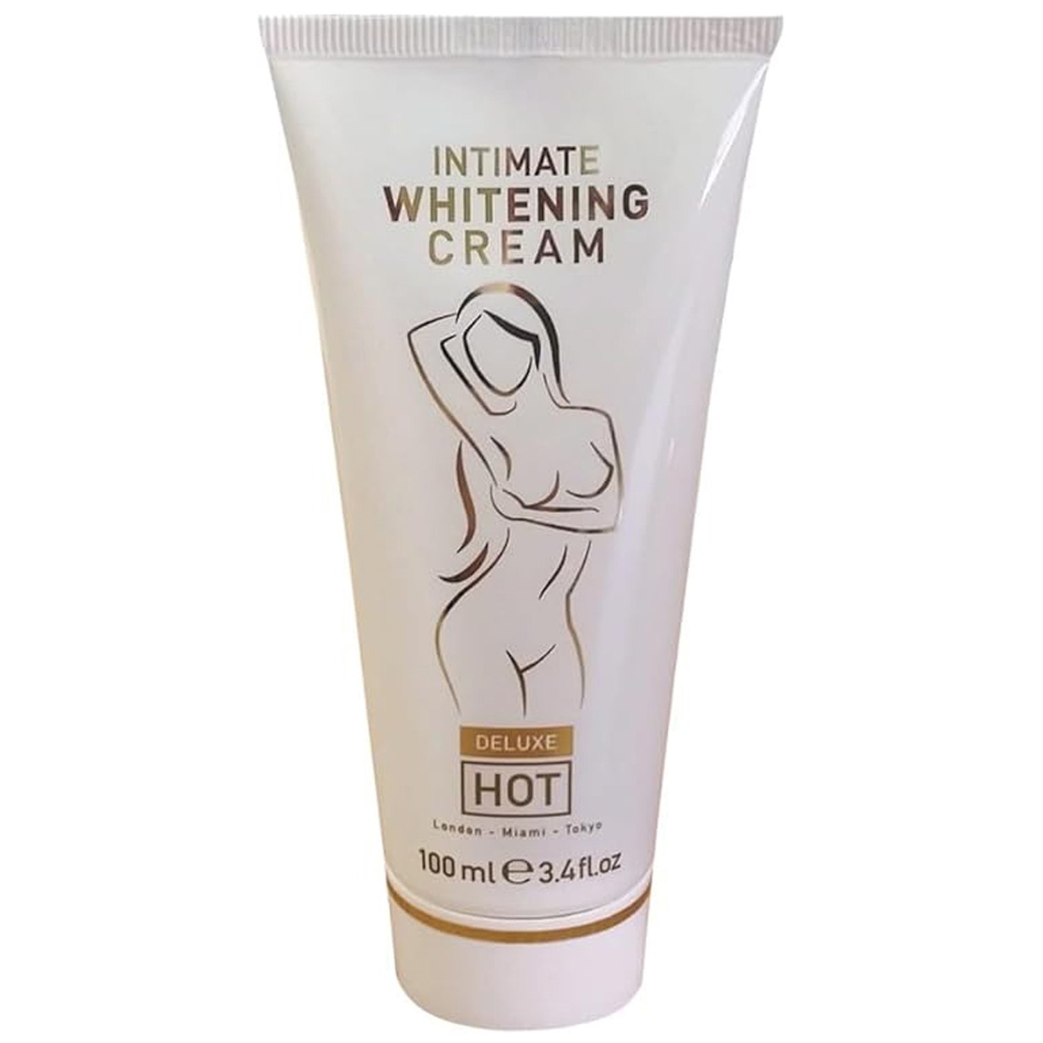 Hot Deluxe Intim Whitening Creme 100 ml - Hvid